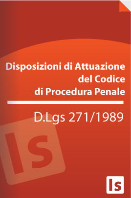 Art 5 Disp Att Cpp Norme Di Attuazione Di Coordinamento E Transitorie Del Codice Di Procedura Pen